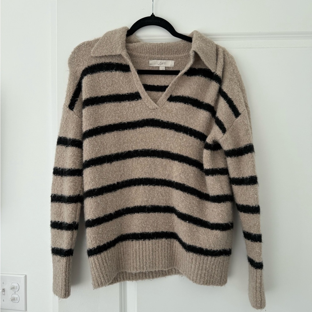 Loft Striped Sweater